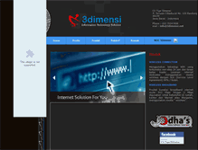 Tablet Screenshot of 3dimensi.net